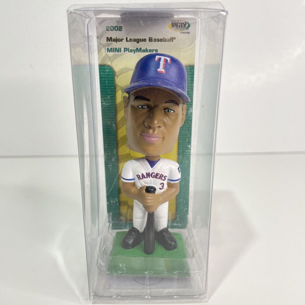 Texas Rangers Alex Rodriguez Bobblehead Upper Deck Mini PlayMakers MLB 2002 AROD